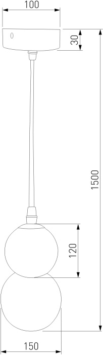 50251/1 LED черный