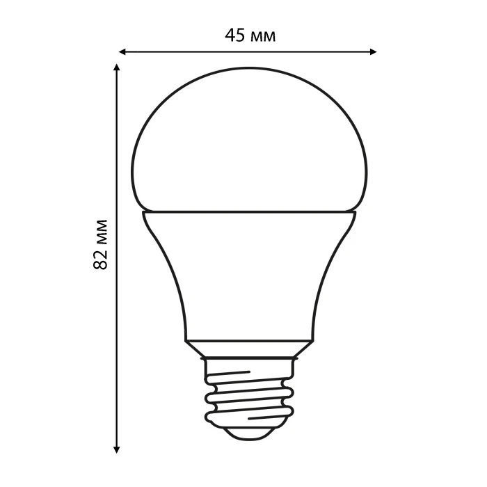 LED-G45-6W/4000K/E27/FR/DIM/SLS Volpe