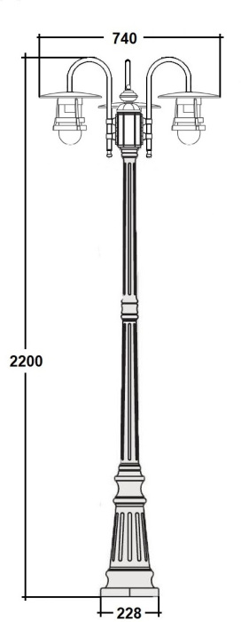 68909B 10 down Bl Oasis Light