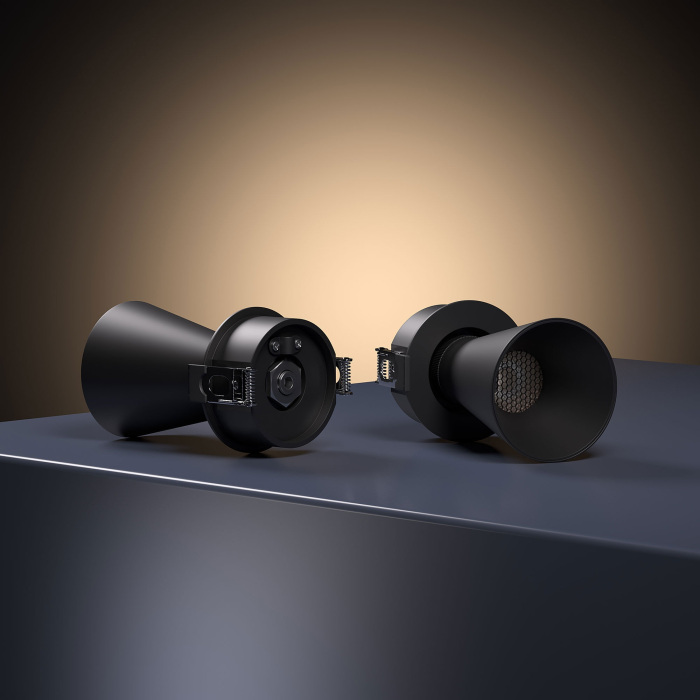 25097/LED 3000K черный_