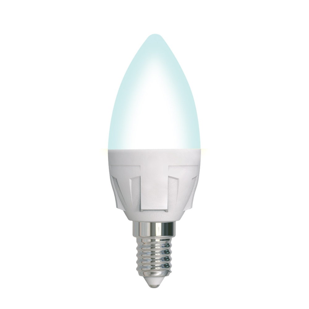 LED-C37 7W/4000K/E14/FR/DIM PLP01WH картон_