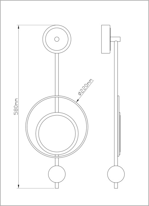 A2604AP-7GO Arte Lamp