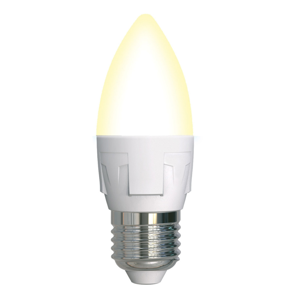 LED-C37 7W/3000K/E27/FR/DIM PLP01WH картон_
