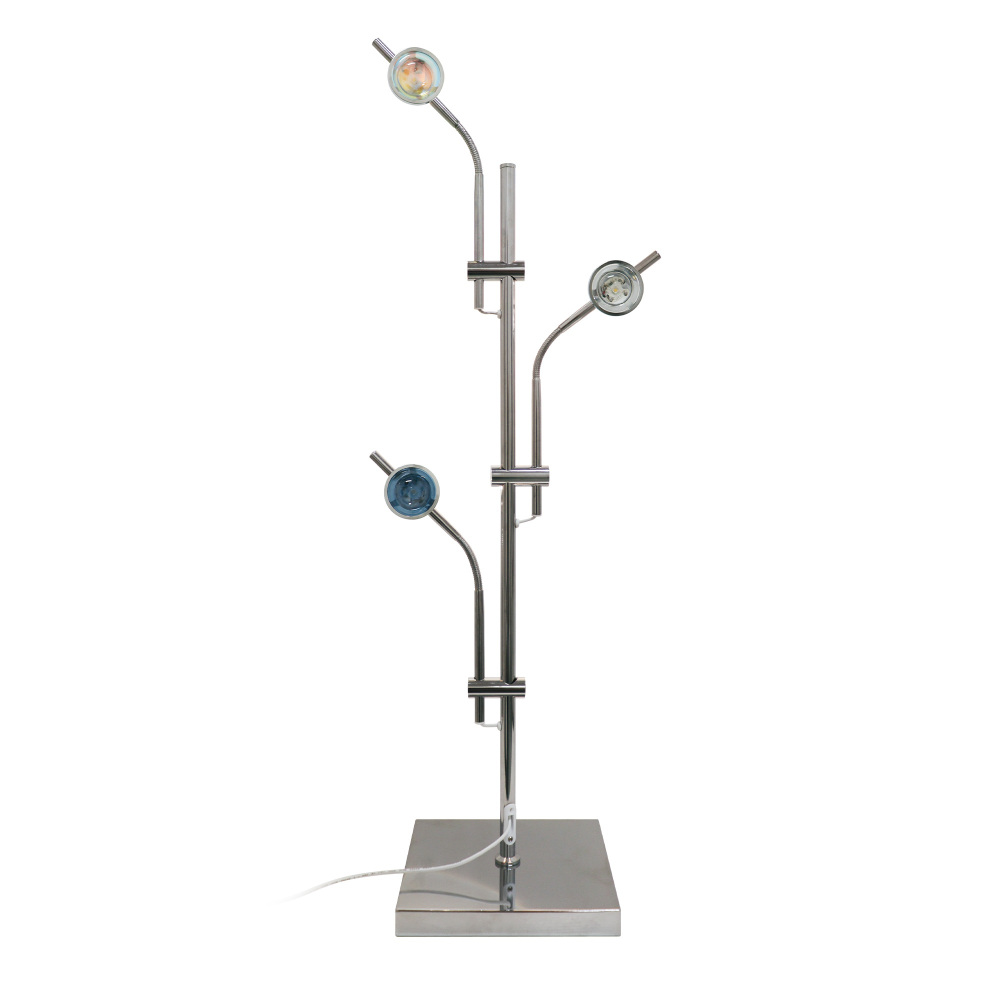 ULM-T640 3x2W/3000K CHROME MULTICOLOR_