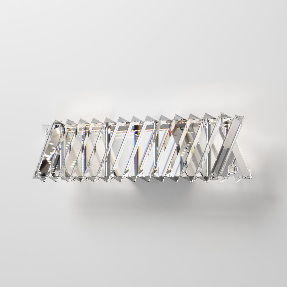 Настенный светильник Solis 101005 LED никель хрусталь Strotskis Eurosvet