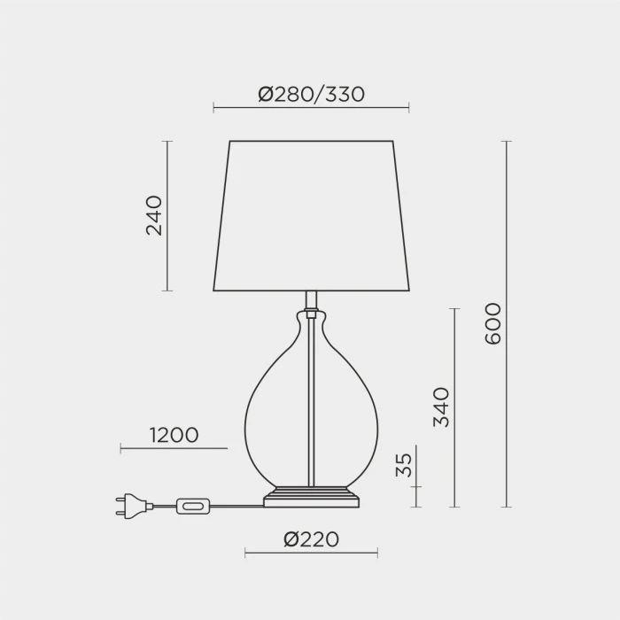 ML.6111.01TL BK Modelux