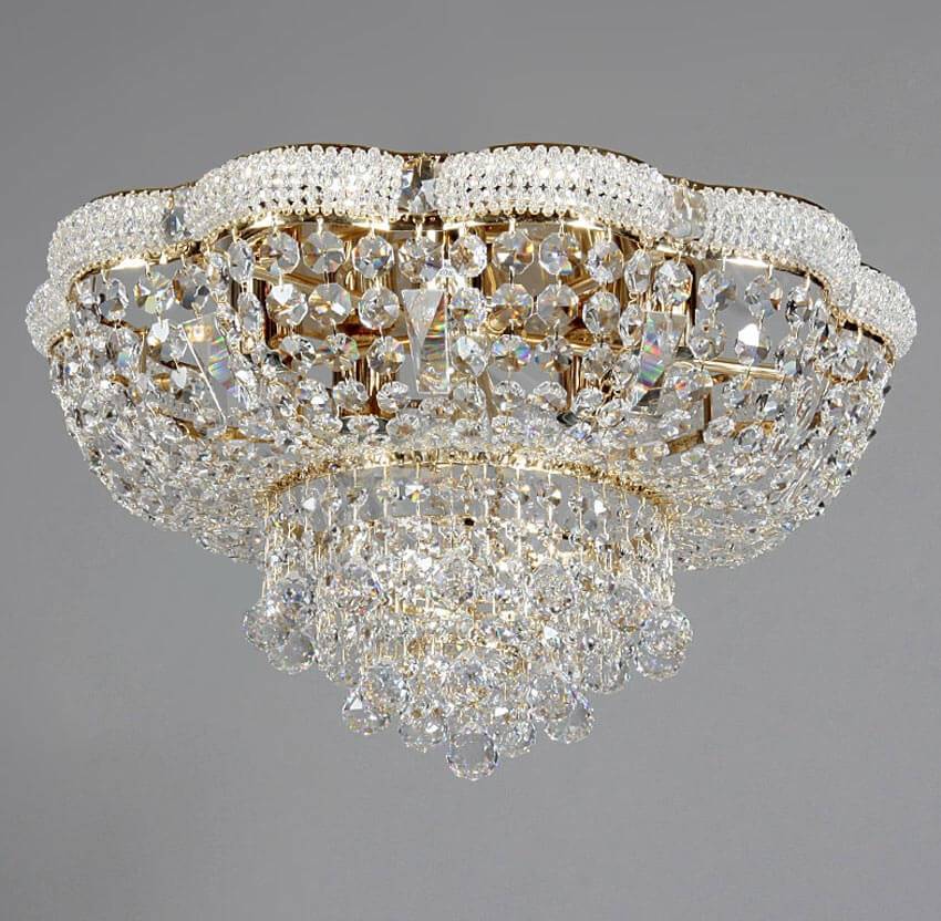 Хрустальная люстра Lampister B-668P50/L gold