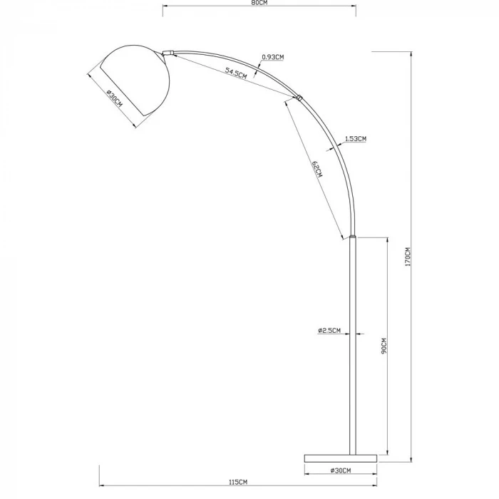 A5822PN-1SS Arte Lamp