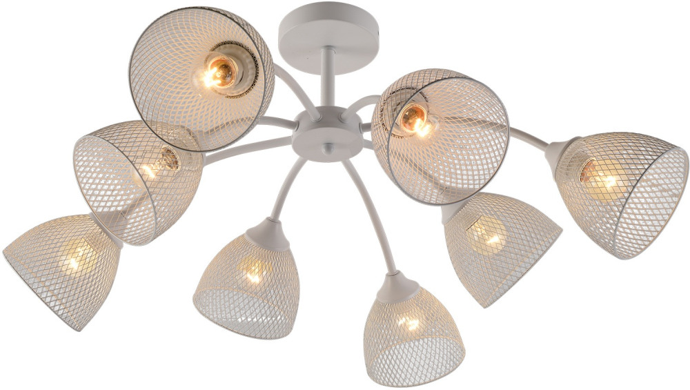 Потолочная люстра  01562-3.3-08B WH Reluce