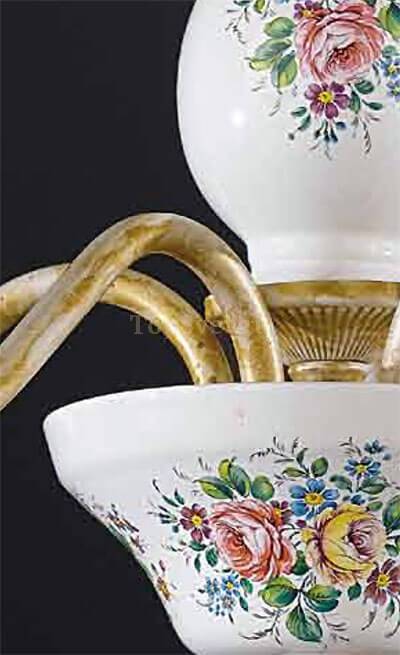 L 107/5.17 CER.MAIOLICA La Lampada