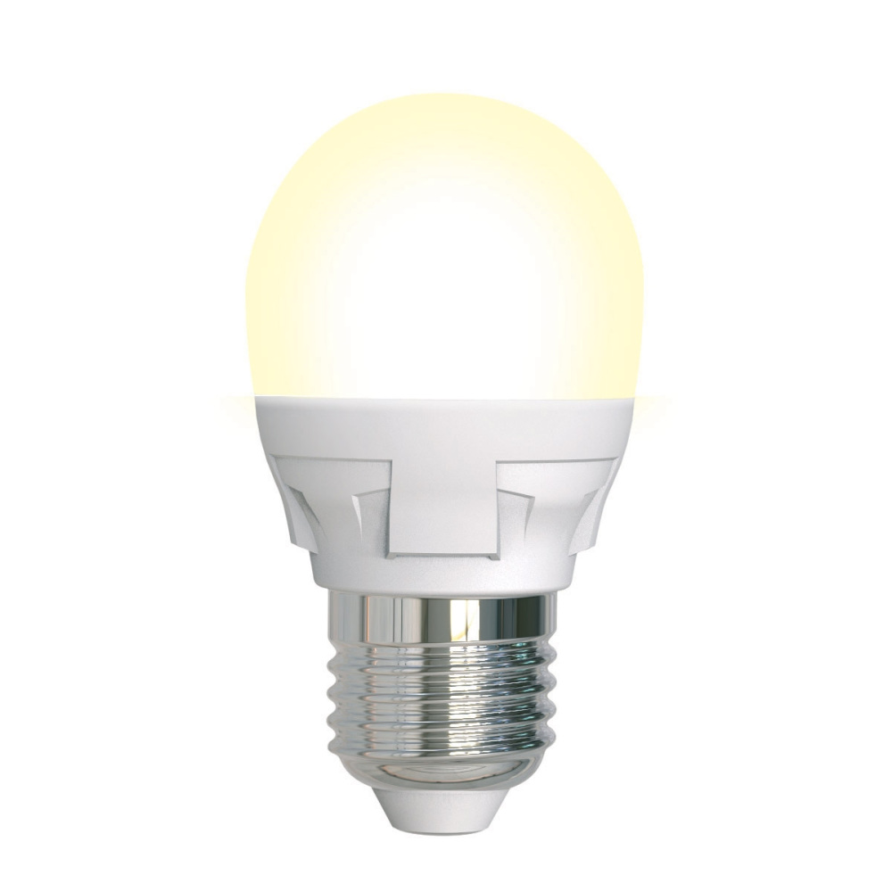 LED-G45 7W/3000K/E27/FR/DIM PLP01WH картон_