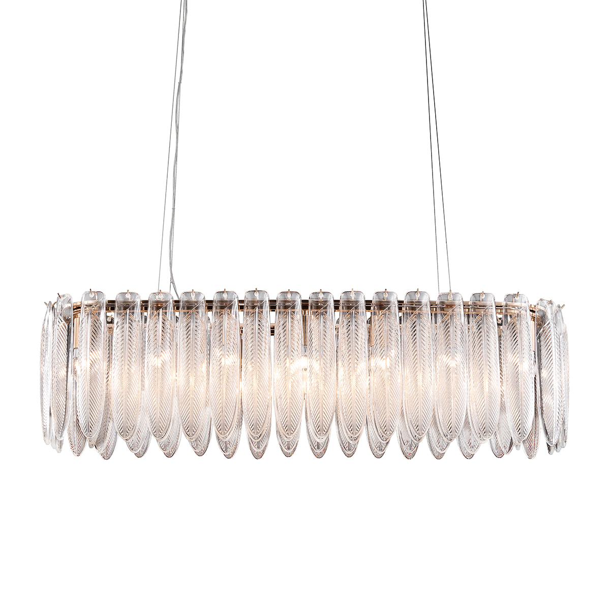 Подвесная люстра Piuma MD22027002-L108 light rose gold Delight Collection