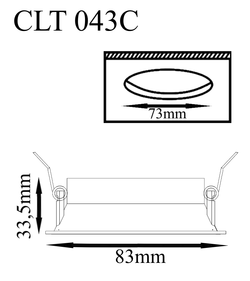 CLT 043C BL Crystal Lux