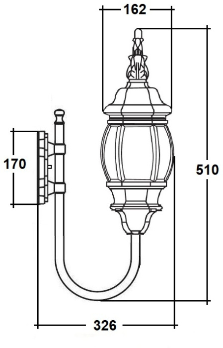 83401S 10 Bl Oasis Light