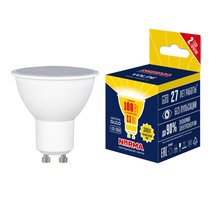 LED-JCDR-11W/3000K/GU10/NR_