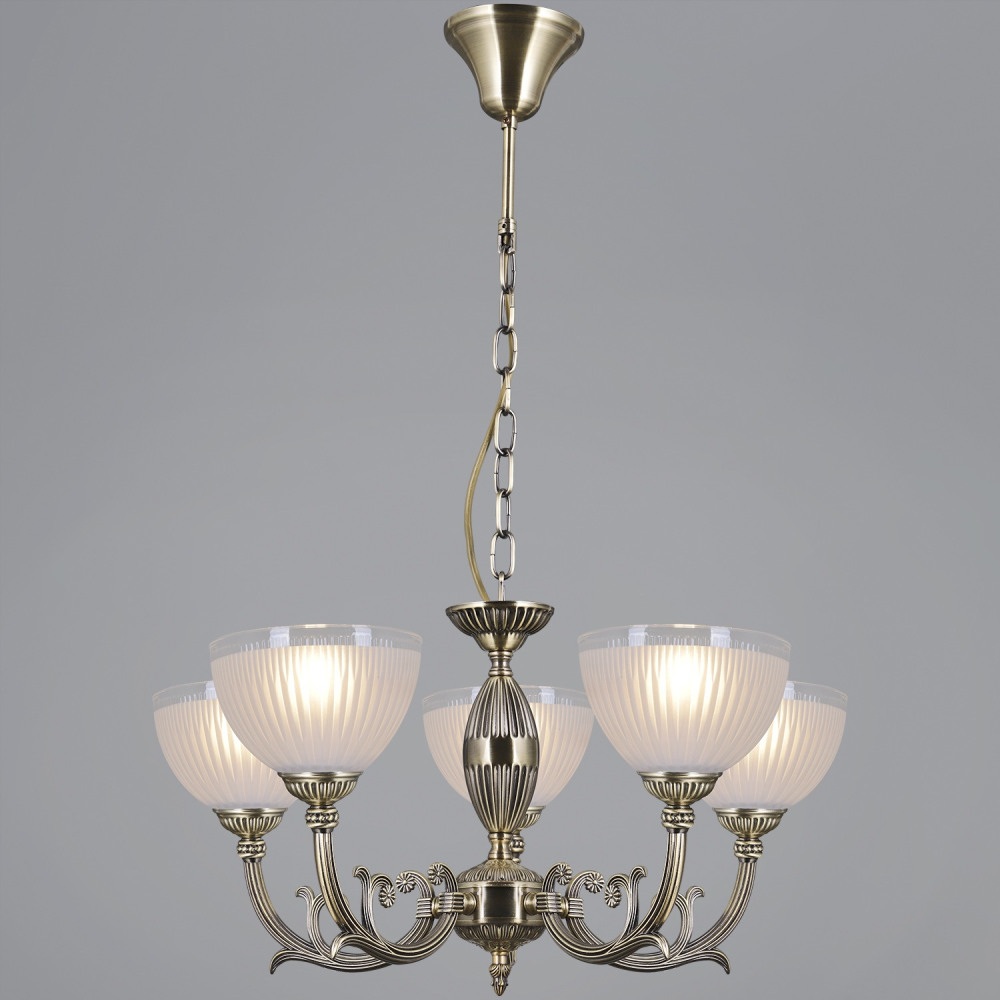 Подвесная люстра  IL9939-5PSQ-24 AB CAPELLA ILLUMICO