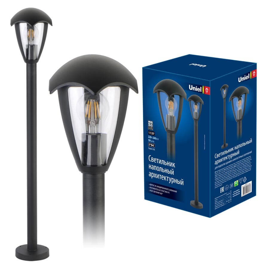 UUL-T80A 60W/E27 IP54 BLACK_