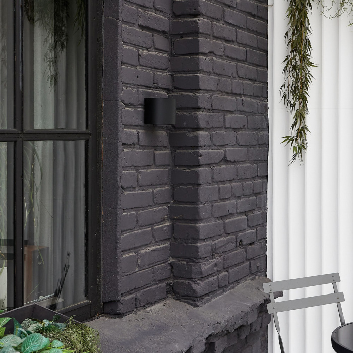 ULU-S56B-2x3W/3000K+4000K+6000K IP65 BLACK_