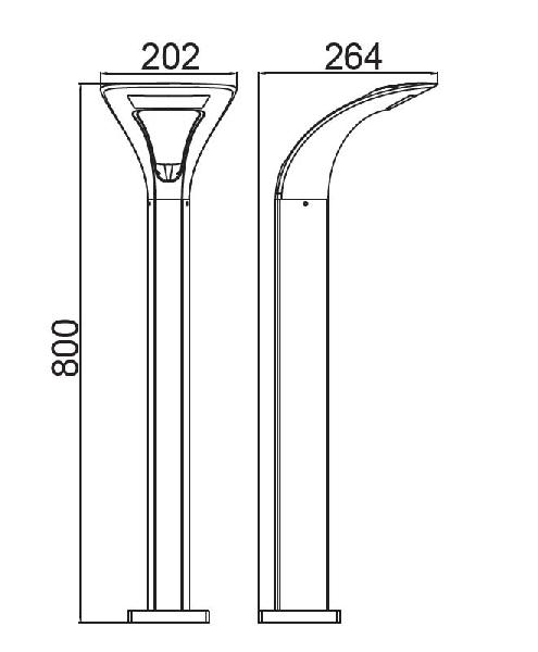 W2522S-800 Gr Oasis Light