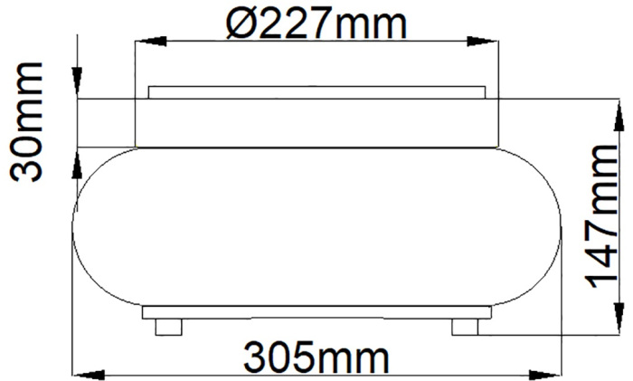 QZ-TRILOGY-FS-BN Quoizel