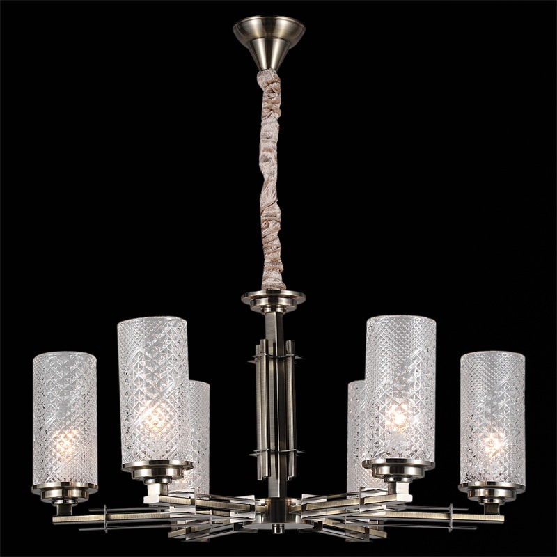 Подвесная люстра  IL8682-6P-10 BR ILLUMICO