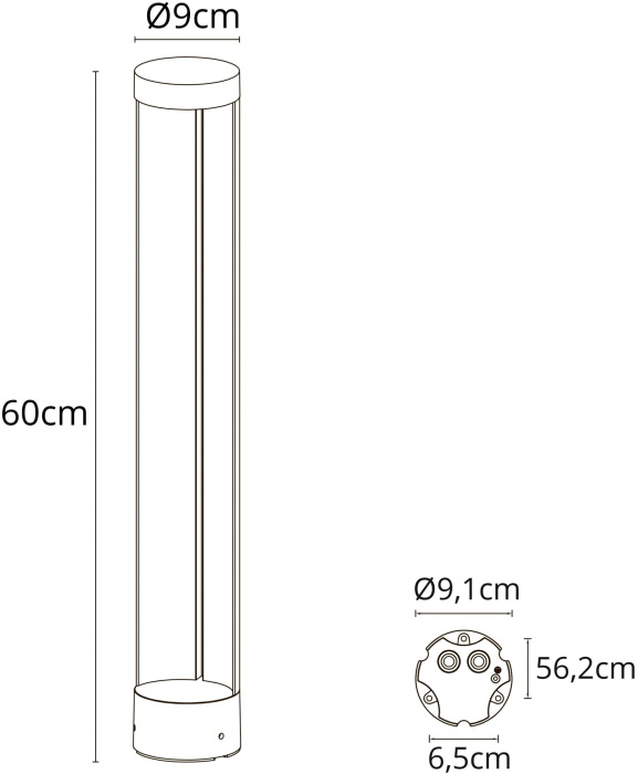 A1660PA-1BK Arte Lamp