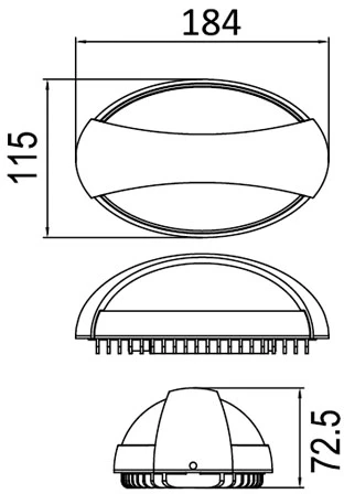 W1861 Gr Oasis Light