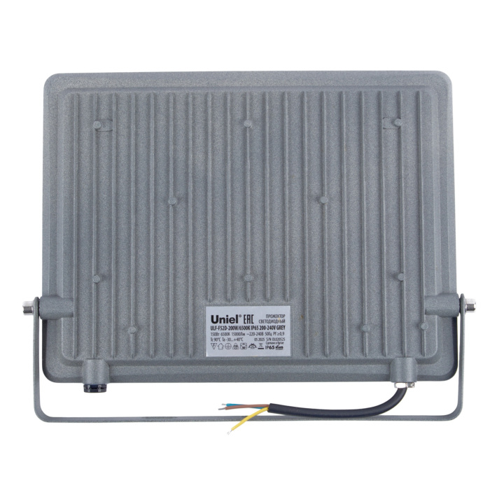 ULF-F52D-200W/6500K IP65 200-240V GREY Uniel