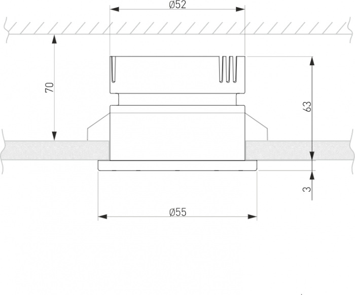 25023/LED 7W 4200K BK черный Elektrostandard