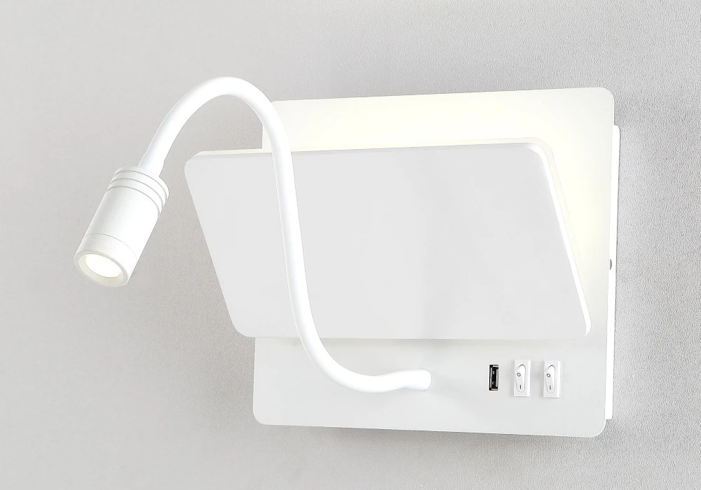 DUO AP9W LED WH Crystal Lux