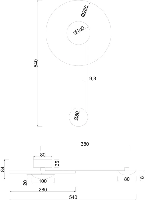 A2640AP-1GO Arte Lamp