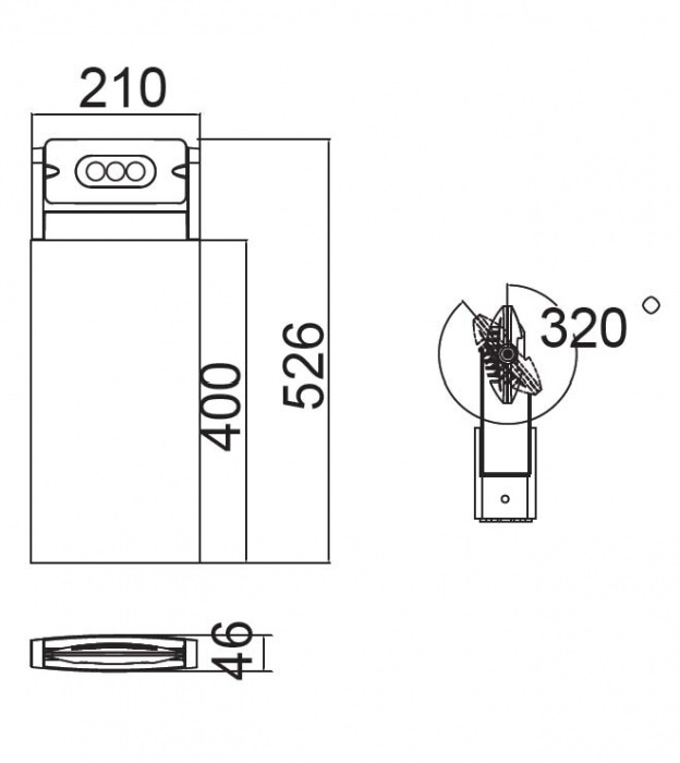 W6146S-1-526 S Oasis Light