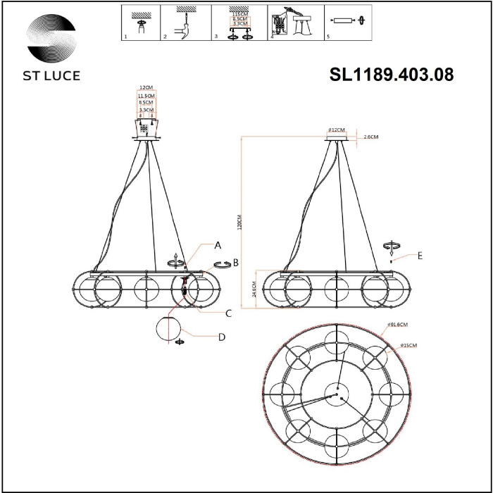 SL1189.403.08 ST Luce