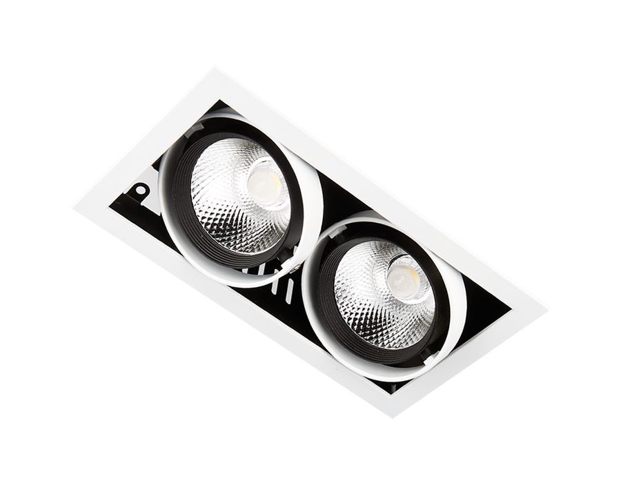 T812 BK/CH 2*12W 4200K Ambrella