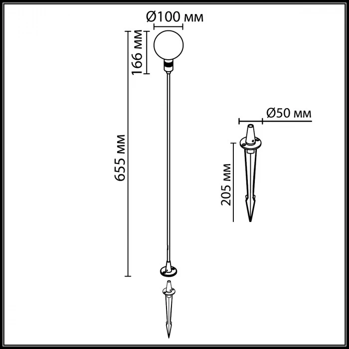 7121/2GL Odeon Light