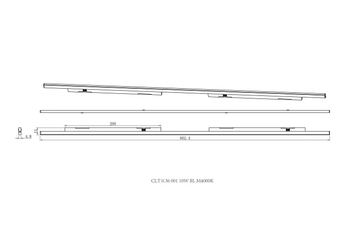CLT 0.36 001 10W BL M4000K Crystal Lux