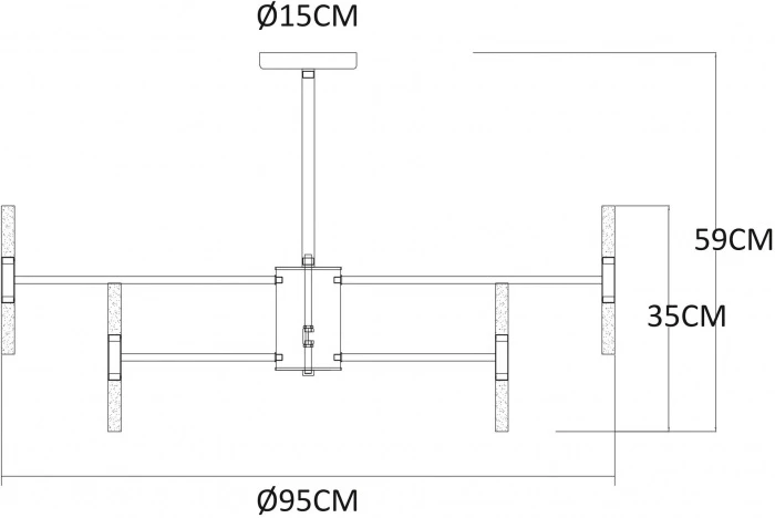 A7410PL-40PB Arte Lamp