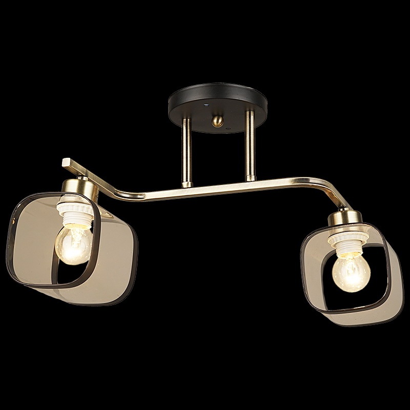 Потолочная люстра  04226-0.3-02 AB+BK Reluce