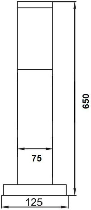 75828-650 SS Oasis Light