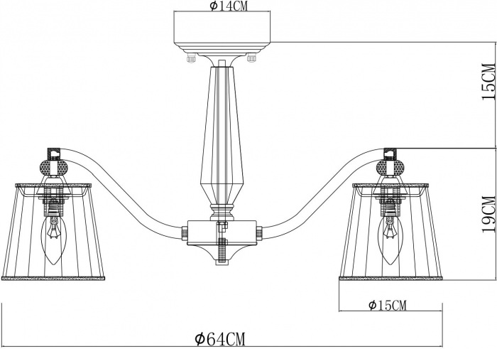 A4047PL-5CC Arte Lamp