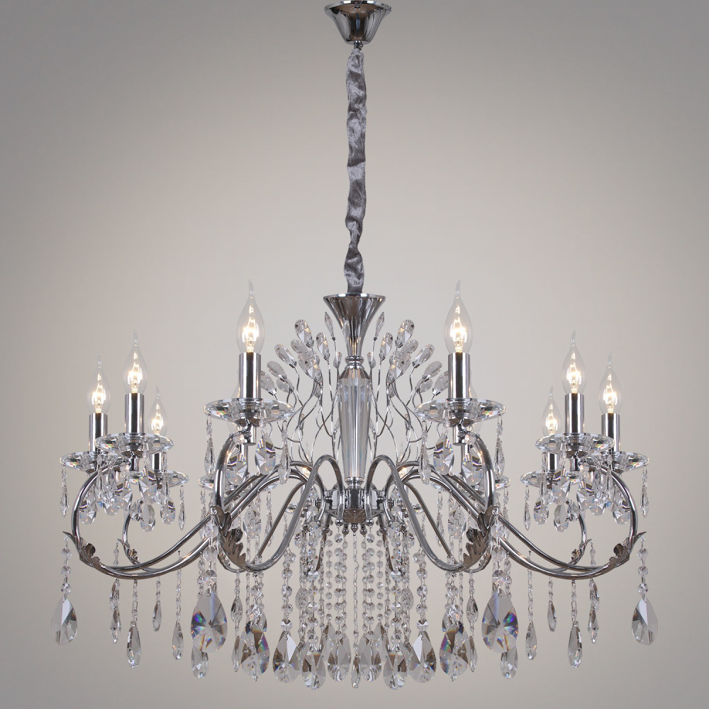 Подвесная люстра  09230-0.4-12 CH Reluce