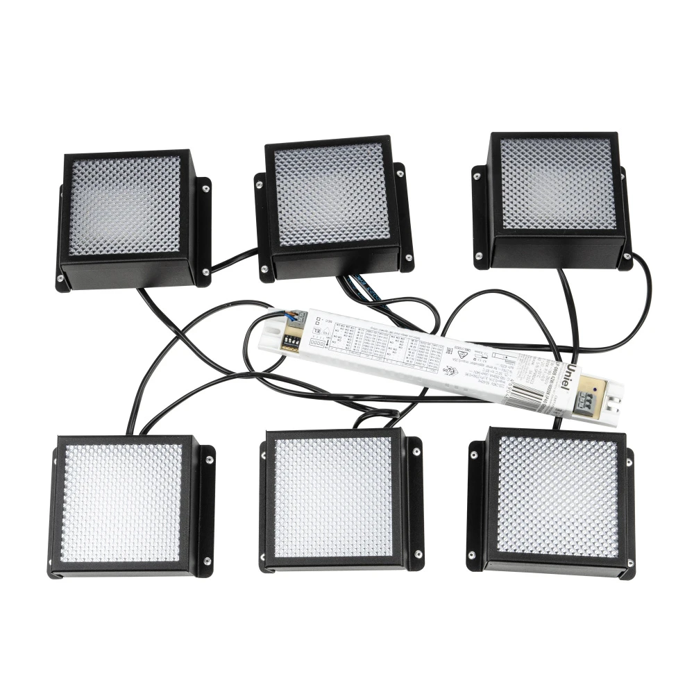 ULP-1010 42W/4000К IP40 GRILYATO BLACK KIT06 Uniel