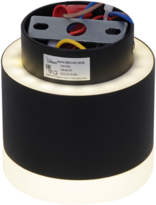 53004-9.5-001IL GX53+LED3W BK_
