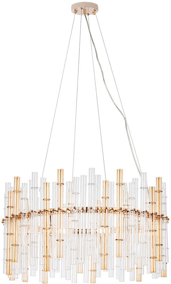 Подвесная люстра Crystalla A4111LM-16GO Arte Lamp