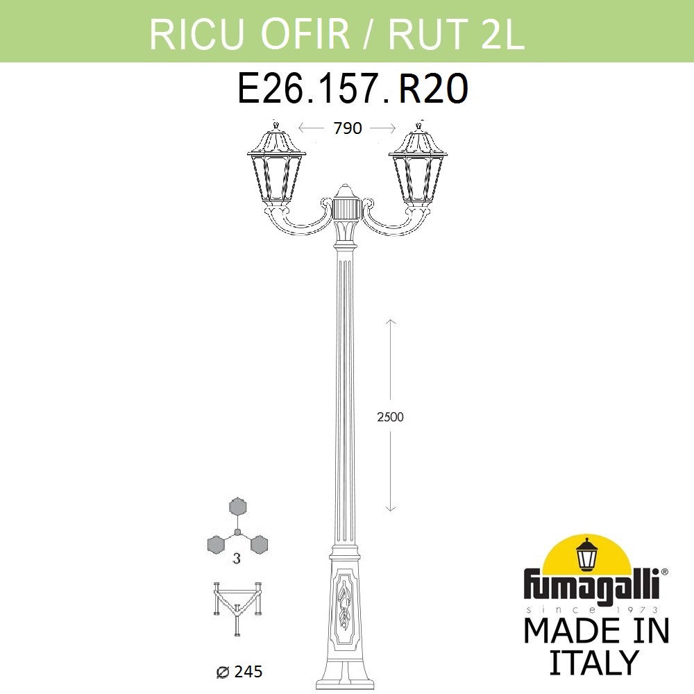 E26.157.R20.BYF1R Fumagalli
