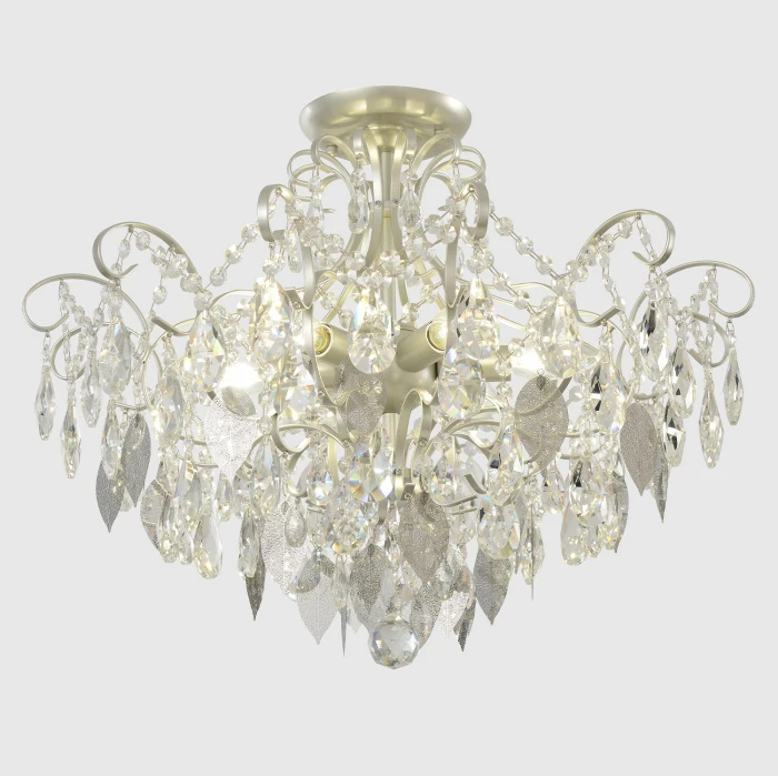ESMIRALDA PL6 SILVER Crystal Lux