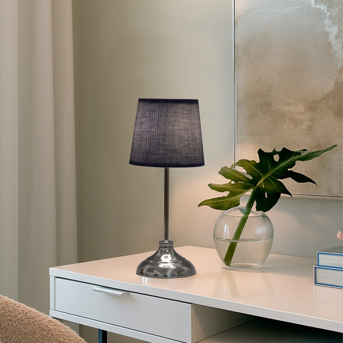 UML-B309 E14 CHROME/DARK BLUE_