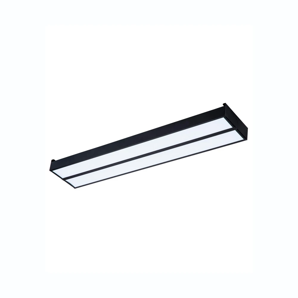 ULO-K15A 2x16W/4000K/L50 IP44 BLACK Uniel
