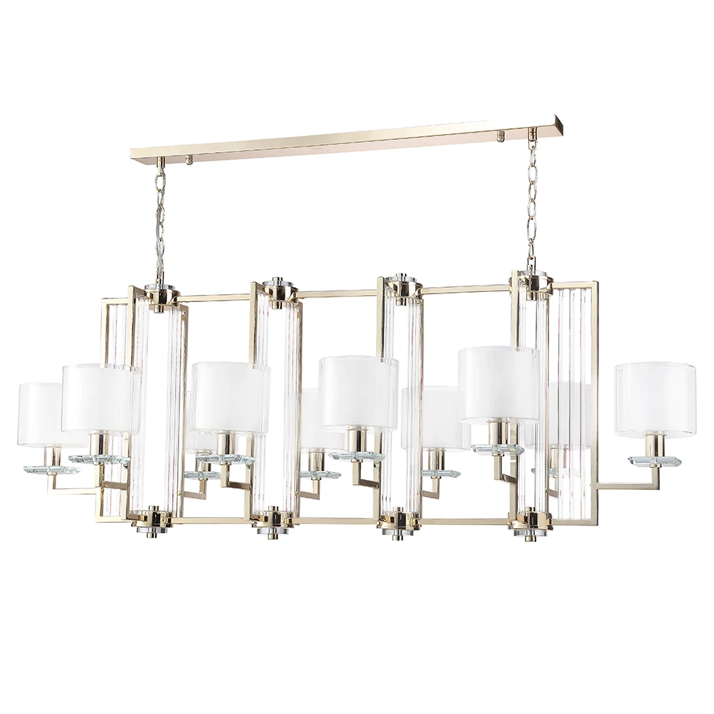 NICOLAS SP10 L1300 GOLD/WHITE Crystal Lux