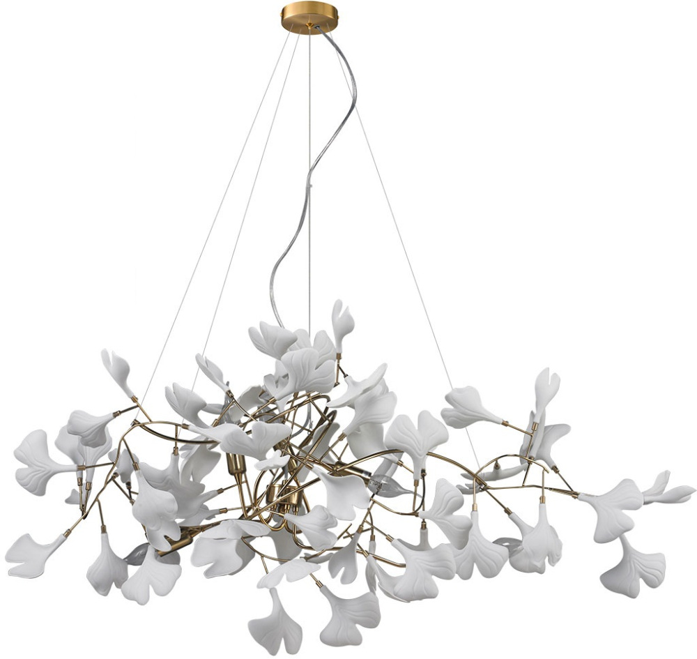 Подвесная люстра 10881 10881P/L1000 gold/white DeLight Collection